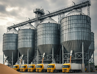 Konik Tabanlı Silo